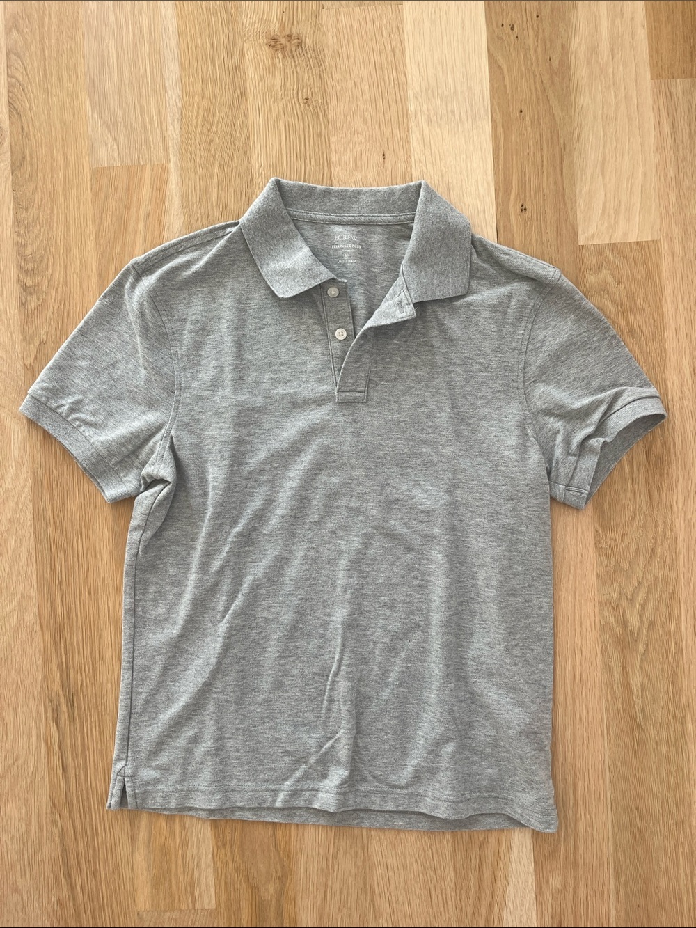 J. Crew Heather Gray Polo Shirt